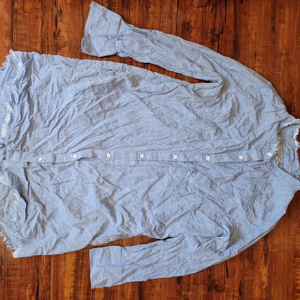 Women's denim shirtdress